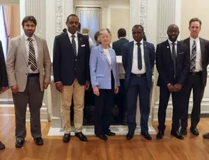 Meeting about the unprecedented cholera epidemic which occurs in RDC