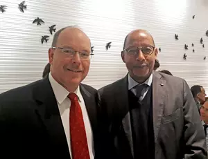 Albert II & Mayaki