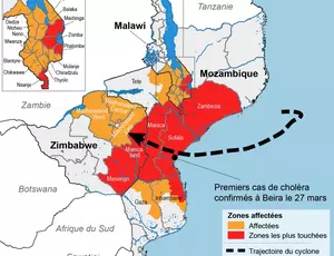 Le Cyclone Tropical Idai frappe le Mozambique, le Zimbabwe et le Malawi